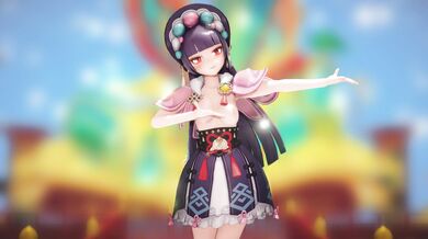 Miku and Yunjin's Sexy Snowy Shenanigans (3DCG)