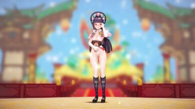 Miku and Yunjin's Sexy Snowy Shenanigans (3DCG)