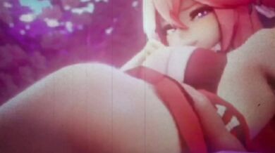 Horny Shrine Maiden Yae Gets Edited with Steamy HMV Action!
