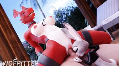 Judy's Threesome Orgy with Guilmon and the Wigfritter