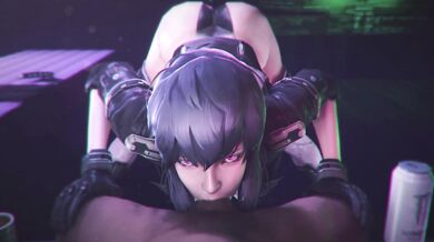 Deep Throat Major Kusanagi