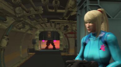 Baron's Anal Probing of Space Bounty Hunter Samus Aran
