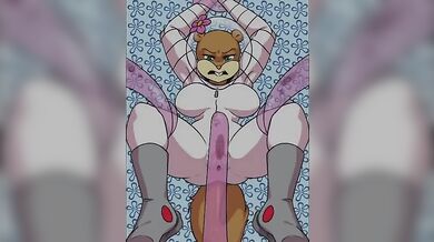 Busty blonde slut gets double teamed by two black dudes with massive cocks