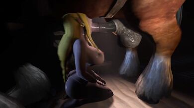 Deep Throat of Equestrian Love: Zelda's Oral Ride on Horse-God Zenu