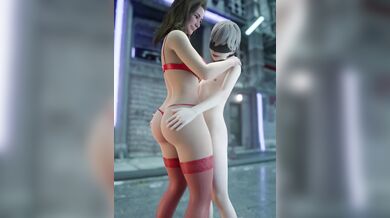 Cunning Alt Tyviania's Thigh Fucked by 9 Inch Dong