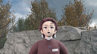 Dildo-Riding Tanjirō Kamado by Peterraynor in 4K Quality