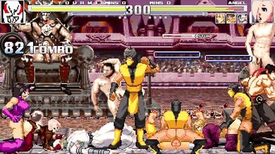 Mortal Kombat Warrior Gang Bang