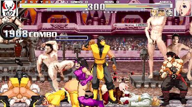 Mortal Kombat Warrior Gang Bang