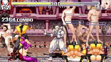 Mortal Kombat Warrior Gang Bang