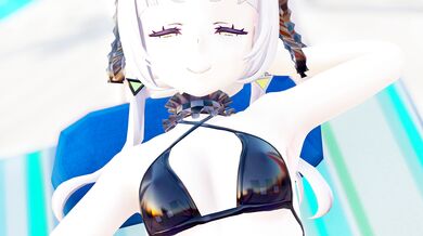 Fucking on the Beach with Purple-haired Shion in HMV Series Part 2: Deepthroat Edition