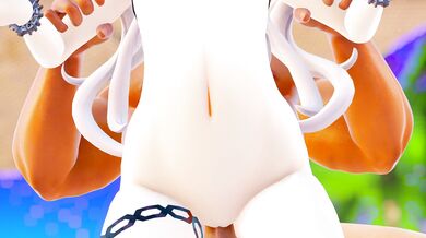 Fucking on the Beach with Purple-haired Shion in HMV Series Part 2: Deepthroat Edition