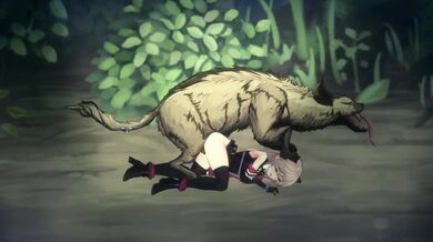 Vivi's Magical Island Gangbang: Hyenas Assault the Helpless Schoolgirl