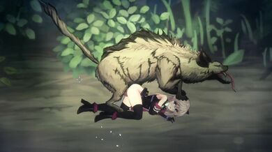 Vivi's Magical Island Gangbang: Hyenas Assault the Helpless Schoolgirl