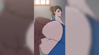 'Street Fighter's Chun-Li's Reward After Sparring'