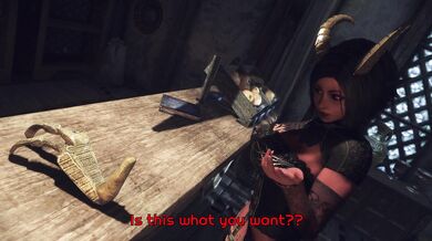 Unleashing the Horny Demon Mezana in Skyrim Porn Parody with Pact Devil Preview by Skyrim4Ever