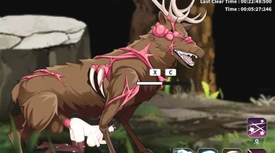 Gigantic Deer Fucks Sena's Wet Pussy in Project SENA