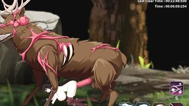 Gigantic Deer Fucks Sena's Wet Pussy in Project SENA