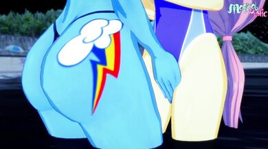 Cumming on FlutterDash's Wet Pussy at the Beach [MagicalMysticVA]