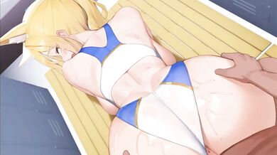 Kanna's Tits Bounce in 4K at 60 Frames Per Second While Rinhee Pounds Her From Behind