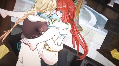 Half-Naked Nilou Gets Off in '0825 Sound Ver'