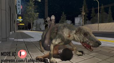 Naughty Autumn Gets Gangbanged in Public