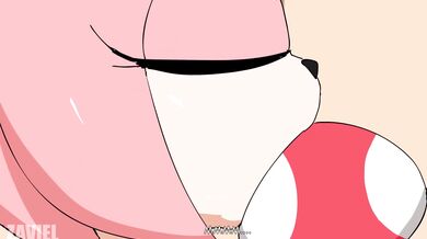 Amy's Ass Explodes with Size