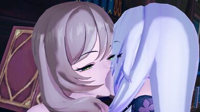 Lisa and Black Swan's Hot Kissing Session