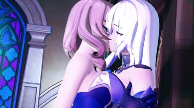 Lisa and Black Swan's Hot Kissing Session