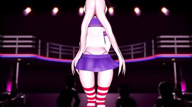 Shimakaze's Sexy Dance Moves in 'Ecchi' GenesisMMD Video