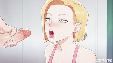 Android 18's Squirting Orgasmic Explosion!
