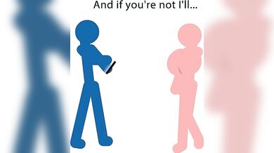 'If you turn me on, I'll fuck you.'