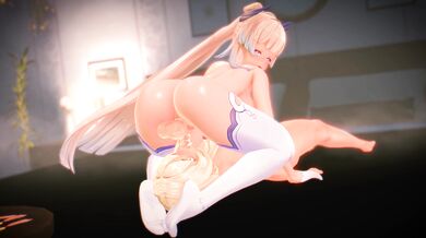 'Masochistic Futa Takes on Two Mixed-Race Sisters in Genshin Impact'