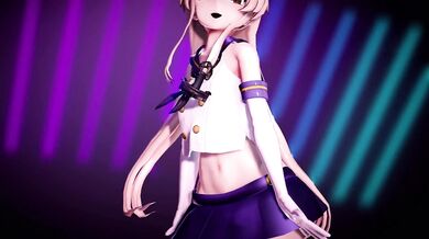 New Thang: Shimakaze's Raunchy Ride with GenesisMMD