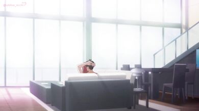 Sexualizing Shiina with the help of Hatsune Miku's Rack