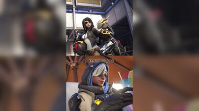 Pharah and Ana Get It On