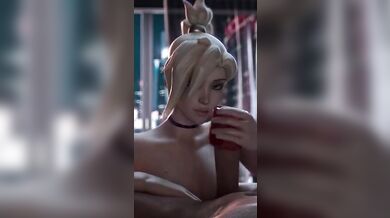 [CMerchHMV] REVERSAL Overwatch HMV/PMV could be a hentai video featuring the popular game Overwatch and its characters engaging in some steamy, explicit action.