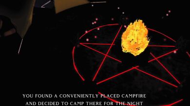 Camping with a Horny Goat