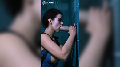 'Blowjob Queen Jill Takes on Gloryhole's Mighty Mouth'