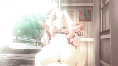 Nicole's Bus Stop Reverse Cowgirl Ride [Kaiokenkiller21]”