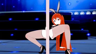Shana's Seductive Striptease Pole Dance