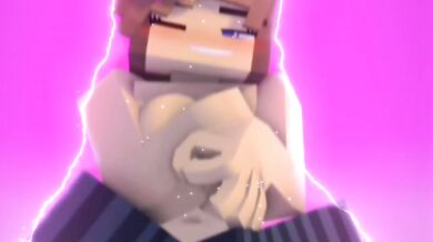 Jenny's Wet and Slippery Mining Adventure in Minecraft with Blah Blah Blah