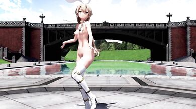 Shimakaze's Sensual Seaside Sojourn with P-chan in 'See Sea'