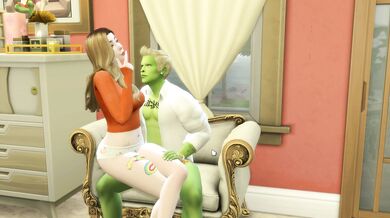 'Curvy Earthling Gets Pounded By Dominant Alien In Futuristic Bedroom'