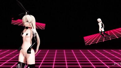 Kinky Futa P-chan Tames the Wild and Horny Shimakaze in an Explosive MMD R15 Hentai Adventure!