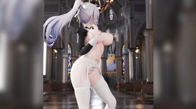 Daring Lupin's Erotic Dance Performance in Hentai Anime 'MMDR18 BRONYA No. 5'