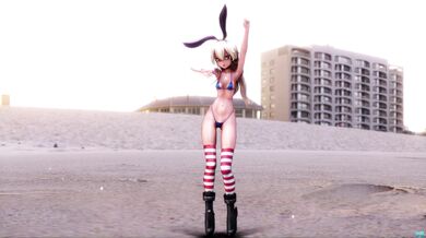 Shimakaze Goes Wild with Daddy in 'Hi Fi Raver' MMD Porn Parody