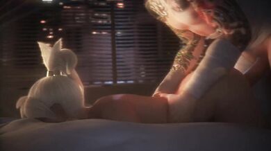 Mercy's Merciless Orgy: A Pornographic Video Experience