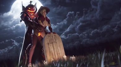 Mercy's Merciless Orgy: A Pornographic Video Experience