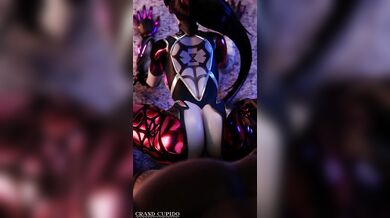 Widowmaker's Rear Entry with Black Cock