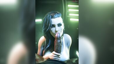 Blowjob from a Mouthful Rogue [Fugtrup]